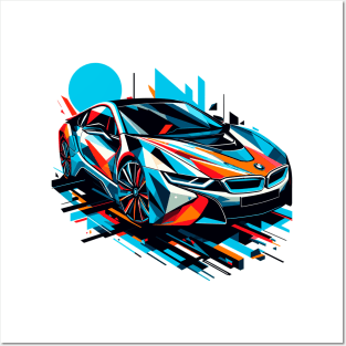 BMW i8 Posters and Art